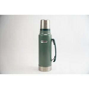Stanley Vacuum Insulated Thermos 1.1qt Green Hammertone Classic